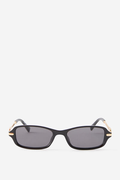 Elkie Sunglasses, BLACK