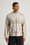 Notion Long Sleeve Box Fit Tshirt, NTN PEBBLE/NOTION TONAL - alternate image 1