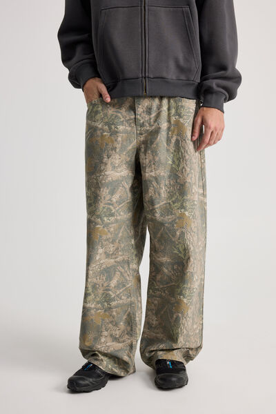 Half Half El Grande Baggy Jean, HUNTER CAMO
