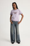 Notion X Smolbrat Regular Tshirt, WASHED LILITH/SMOLBRAT BUTTERFLY - alternate image 2