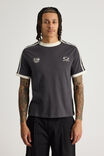 Open Gallery Slim Fit Ringer Tee, OG SLATE/BRAND LOGO - alternate image 1
