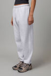 Super Slouchy Trackpant, SILVER MARLE - alternate image 2
