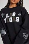 Lcn Nfl Classic Crew Neck Sweater, LCN NFL BLACK/RAIDERS - alternate image 4