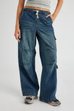 Sasha Utility Denim Pant, DIRTY INDIGO - alternate image 2
