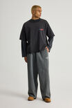 Notion Ultra Baggy Trackpant, NTN WASHED ASPHALT - alternate image 1