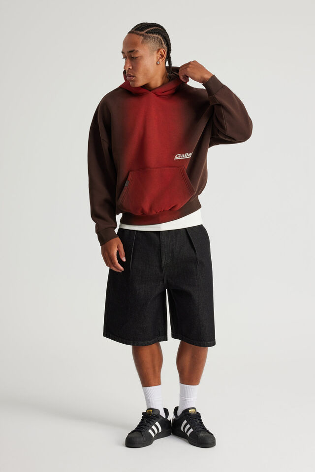 Open Gallery Hoodie, OG WASHED WALNUT/GLOW