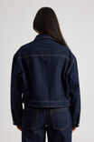 Darcy Denim Jacket, RAW INDIGO - alternate image 3