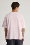 Half Half Heavyweight Box Fit Graphic Tshirt, HH PINK ICE/HALF HALF UNDERGROUND - alternate image 3