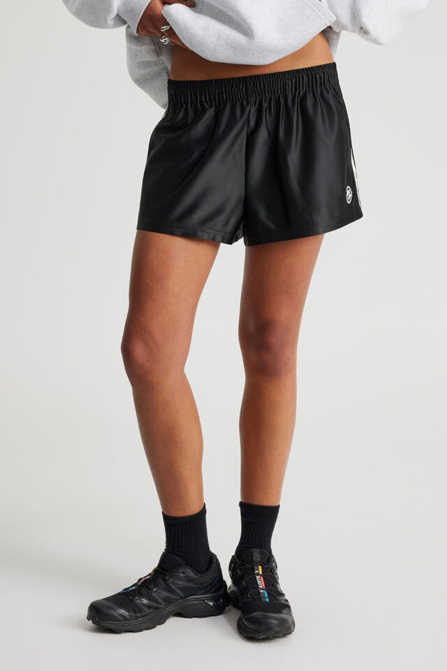 Micro Bball Short, BLACK_WHITE