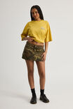 Cargo Mini Skirt, CAMO - alternate image 2