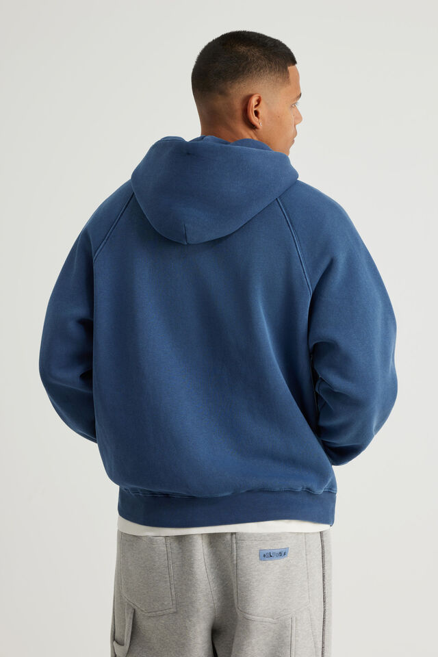 Notion Hoodie, NTN WASHED BLUE AURA/NORMCORE