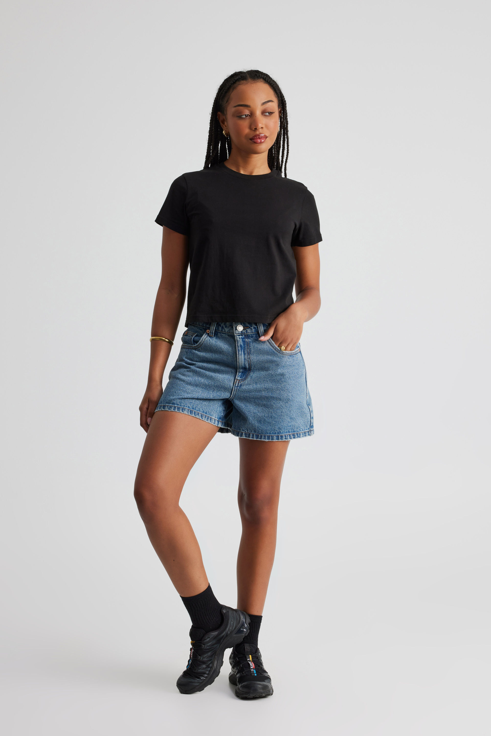Factorie denim shorts store