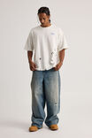 Ford Heavy Weight Box Fit Tshirt, LCN FOR CLOUD/FORD PAINT SPLATTER - alternate image 2