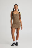 Bobbi Mini Dress, LEOPARD PRINT - alternate image 1
