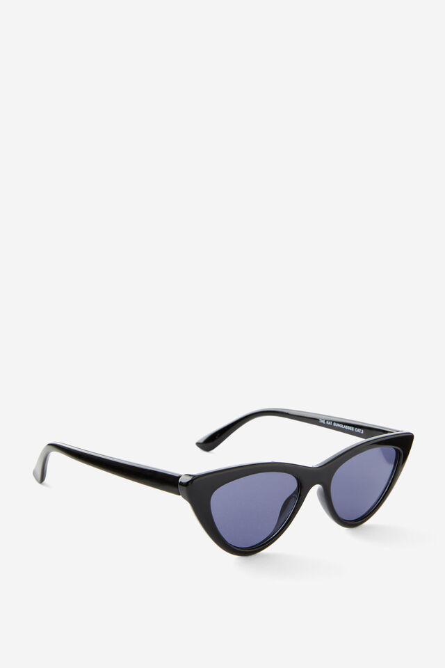 The Kat Sunglasses, BLACK