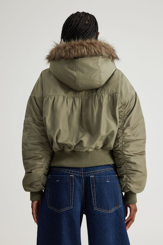 Y2k Tyler Jacket, DUSTY KHAKI