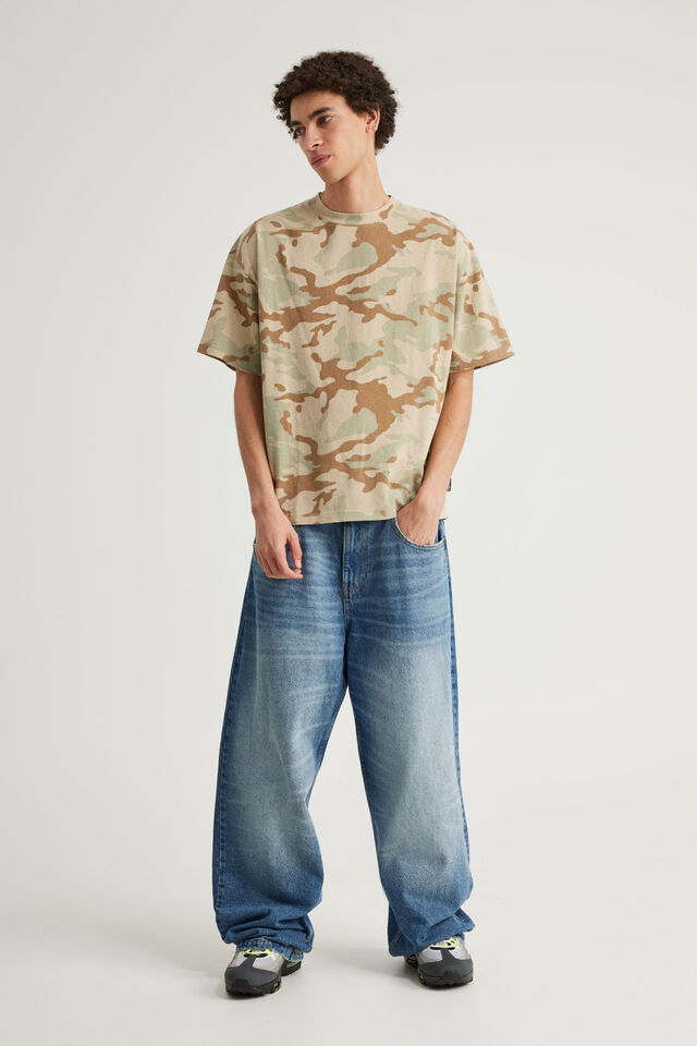 Authentics Blank Tee, MUTED CAMO