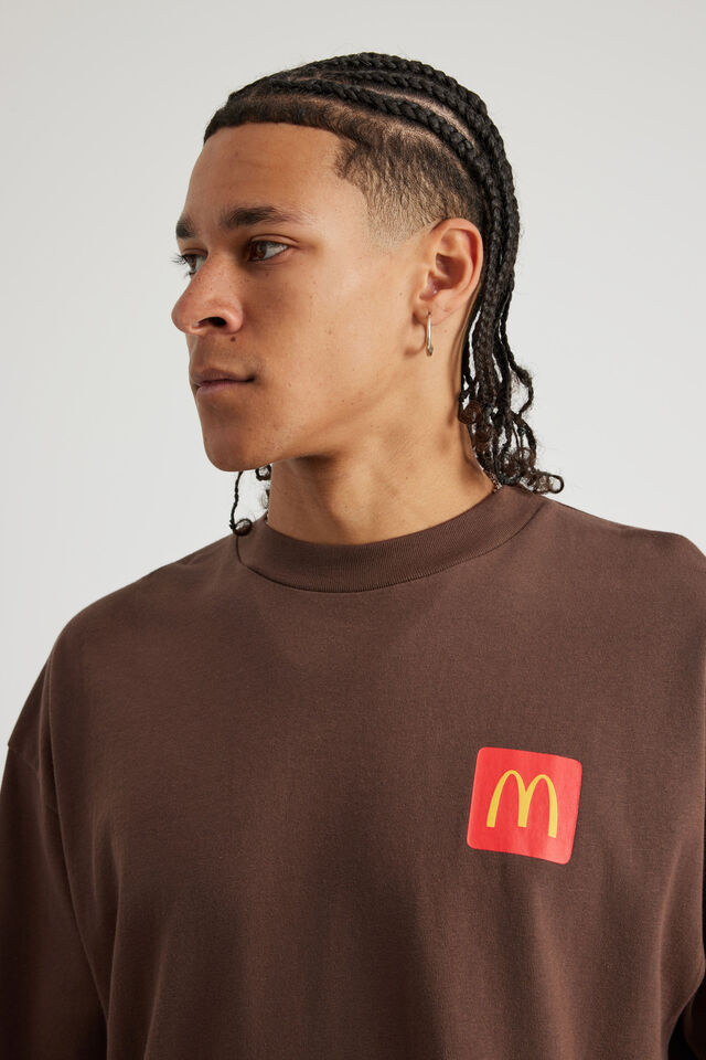 Mcdonalds Box Fit Tshirt, LCN MCD MUD/QUARTER POUNDER WITH CHEESE