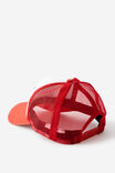 Lcn Ford Trucker Cap, LCN RED WHITE FORD MUSTANG - alternate image 2