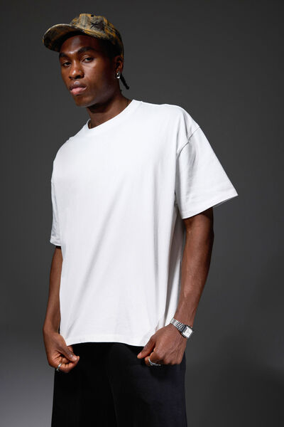 Authentics Blank Tee, CLOUD