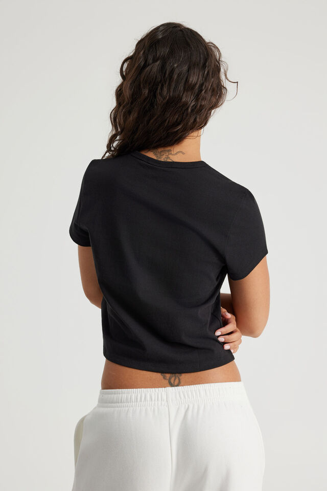 Authentics Short Sleeve Tee, BLACK