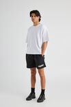 Nfl Street Short, LCN NFL BLACK/RAIDERS LEG SCRIPT - alternate image 2