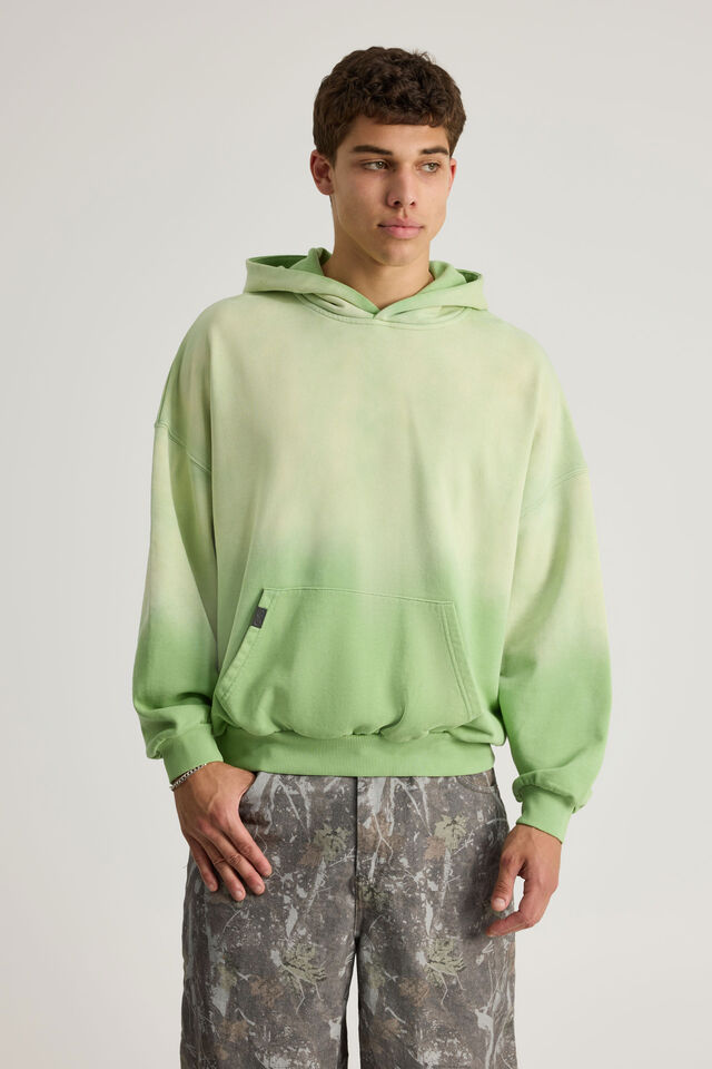 Open Gallery Hoodie, OG WASHED FAIRWAY GREEN/ORIGINALS