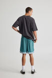 Nfl Basketball Short, LCN NFL DARK TEAL/DOLPHINS NEW SCRIPT - alternate image 3