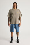 Archive Music Merch T Shirt, LCN BRA KHAKI MIST/TUPAC CD - alternate image 2
