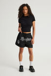 Lcn Nfl Field Short, LCN NFL BLACK/GLITTER RAIDERS - alternate image 2
