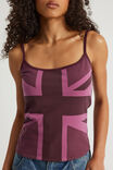Kiki Cami, PINK TONE/UNION JACK - alternate image 4