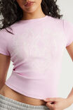 Fitted Graphic Tee, PINK PONY/FLOURISHES - example image 4