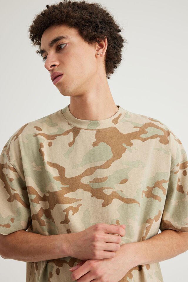 Authentics Blank Tee, MUTED CAMO