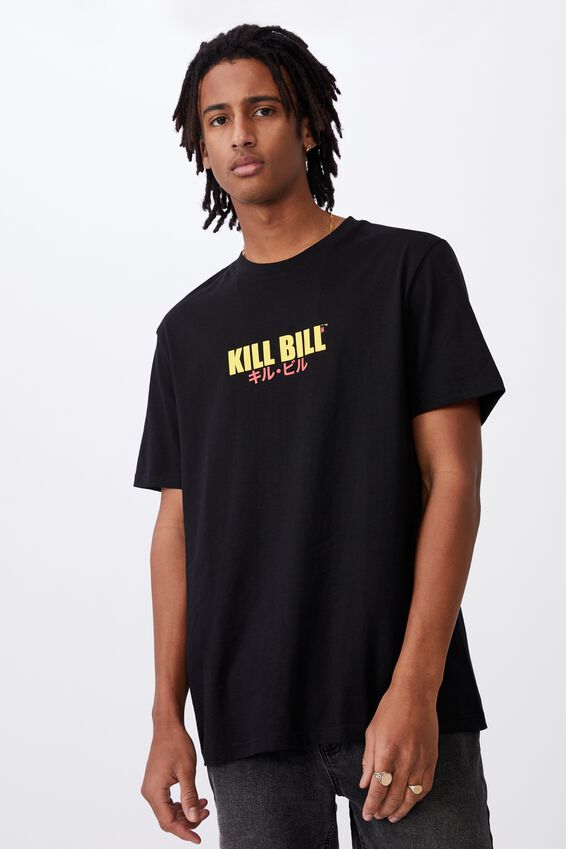 Regular License T Shirt, LCN MIR BLACK/KILL BILL VOL 1