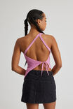 Ellie One Shoulder Top, PINK - alternate image 3