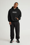 Baggy Cuffed Trackpant, BLACK - alternate image 5