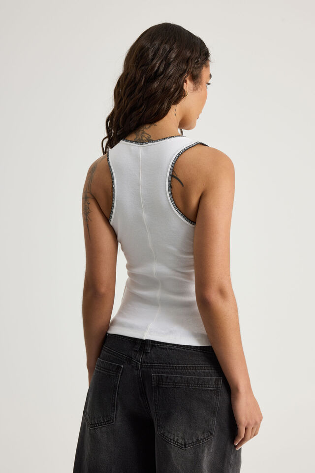 Notion X Smolbrat Graphic Tank, WHITE/SMOLBRAT ROSE