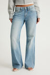 Luca Low Rise Bootleg Jean, BABYWAVE BLUE - example image 3
