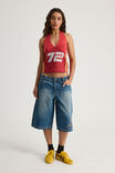 Graphic Halter, RANCH RED/72 - alternate image 2