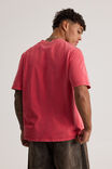 Notion Vintage Slim Fit Graphic Tshirt, NTN WASHED VARSITY RED/ABYSMAL - alternate image 3