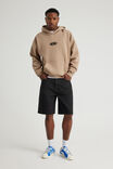 Half Half Hoodie, HH CREMA/DAMAGE - example image 3