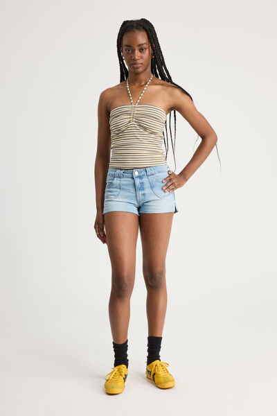 Tumblr Low Rise Booty Short, SUNQUEEN FADE