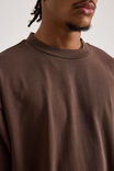 Heavy Weight Box Fit Tshirt, WASHED BRACKEN - alternate image 4