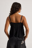 Jamie Lace Cami, BLACK - alternate image 3