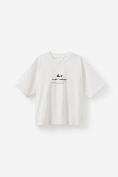 Open Gallery Vintage Heavyweight Cropped Tshirt, OG CLOUD/INTERCONTINENTAL AESTHETICS
