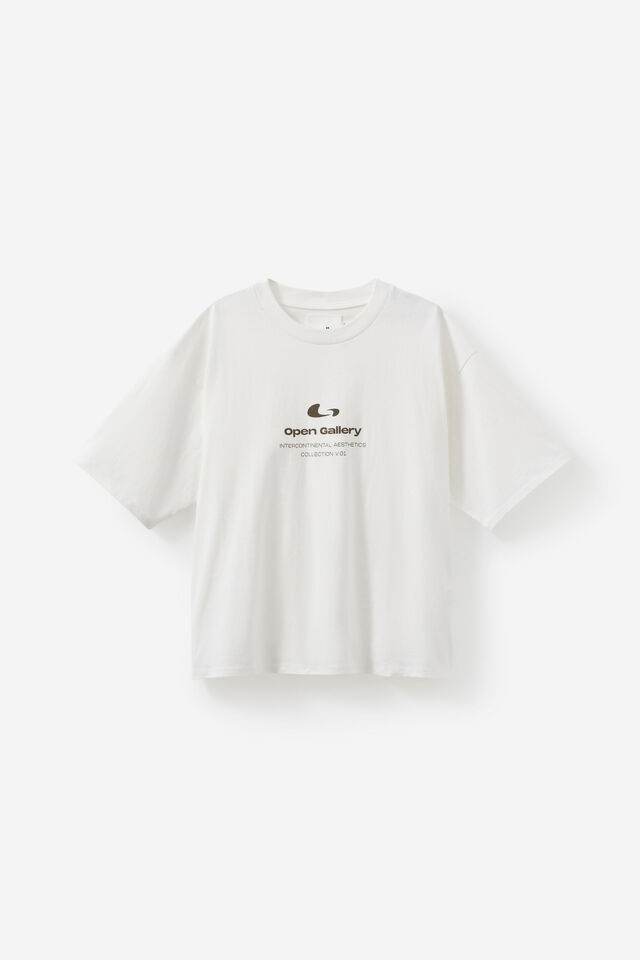 Open Gallery Vintage Heavyweight Cropped Tshirt, OG CLOUD/INTERCONTINENTAL AESTHETICS
