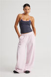 Classic Wide Leg Trackpant, WASHED ICE PINK - alternate image 1