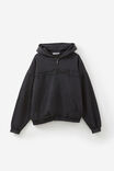 Notion Zip Thru Hoodie, NTN WASHED BLACK/NOTION LOGO - alternate image 1