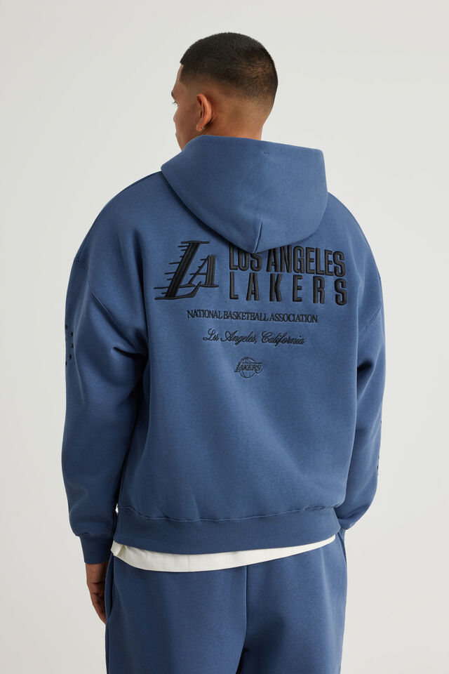 Nba Hoodie, LCN NBA BLUE AURA/LA LAKERS