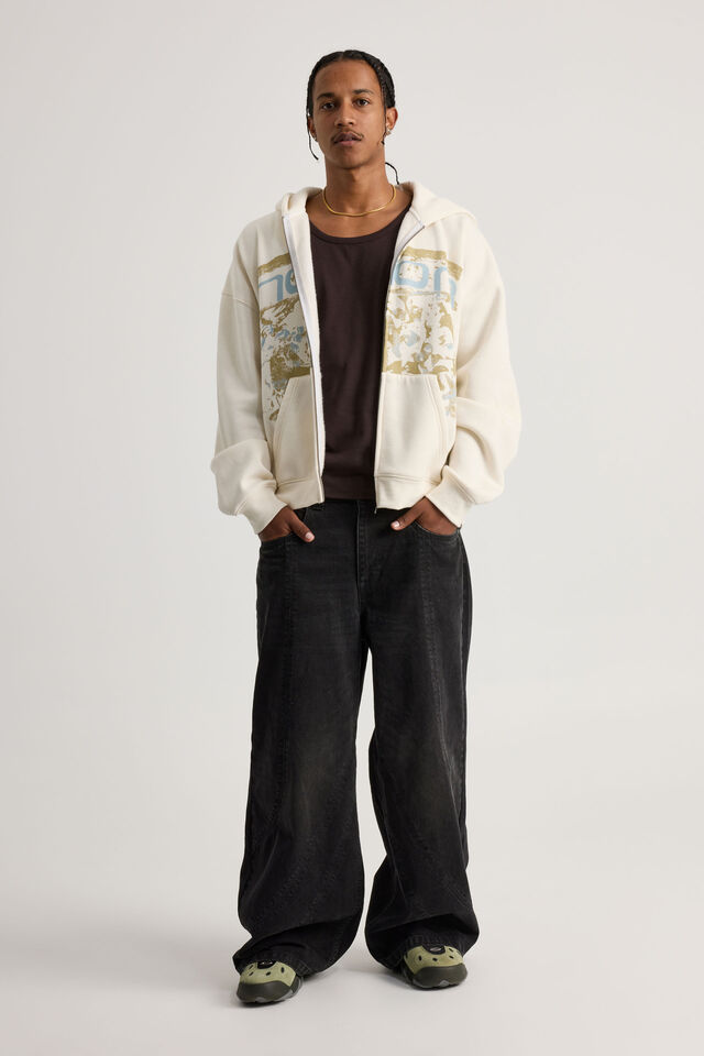 Notion Zip Thru Hoodie, NTN VANILLA/TONAL ETHEREAL